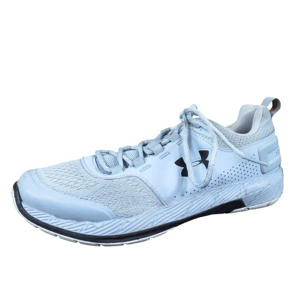 Under Armour Commit TR EX Men 8.5 Gray Mesh‎ Cross Trainer Athletic Comfort